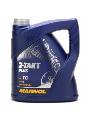 MANNOL 2-Takt Plus teilsynthetisches Motorrad Motoröl 4l